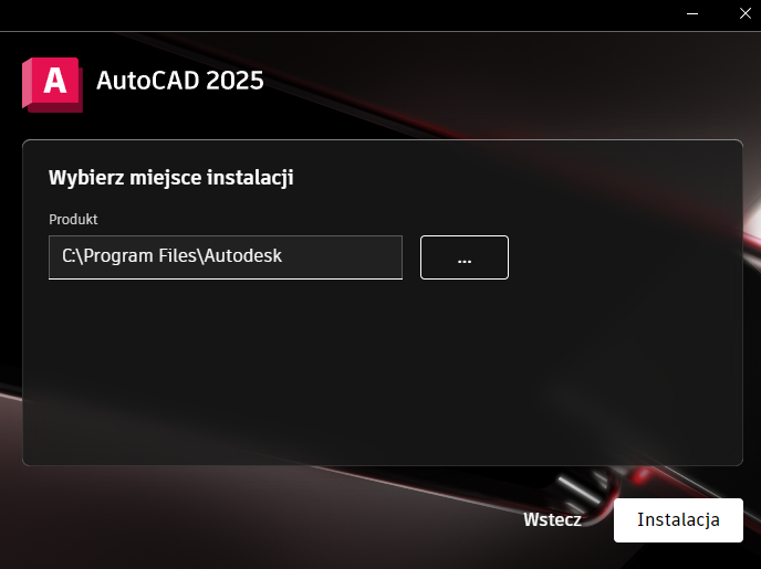 Instalacja Programu AutoCAD - 1